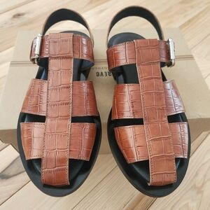 NIB, Maeve, leather fisherman sandals, size 36